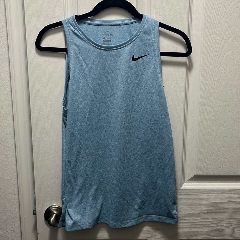 Nike Dry Fit Tank Blue